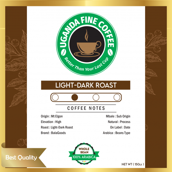Light Dark Roast | Natural | Arabica Coffee | High Elevation